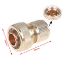 Garden Tap Brass 3/4 Hose Quick Connector Garden Irrigation 25mm Hose Connec BX