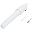 2 in 1 Electric Quilling Paper Winder Steel Pen DIY Origami Tool + 2 Slotte C3D9