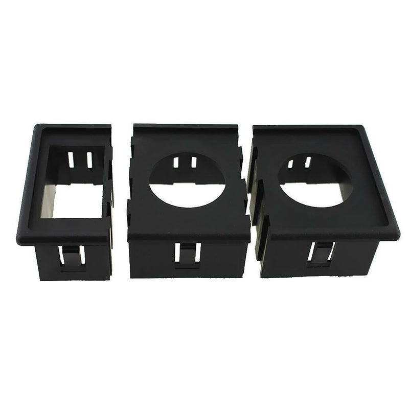 1 Rocker Switch Panel Housing and 2 Socket Holder Carling Type