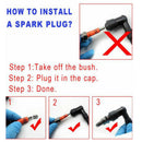 Motorcycle Third-grade Sparking Plug Nozzle for 110CC Off-road Moto GY6125CC  Kw