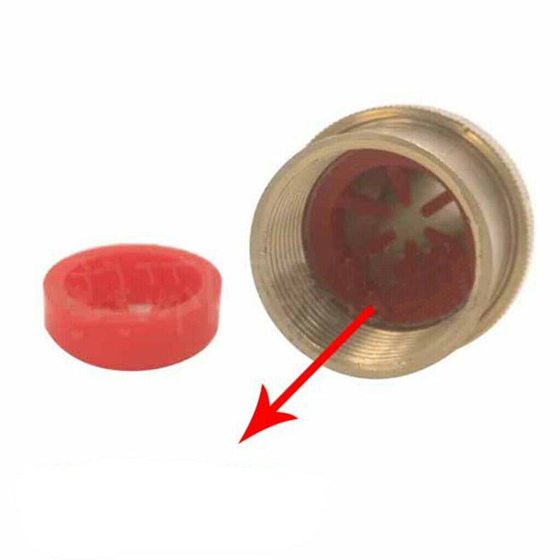 1/2 inch Fountain Nozzle Sprinkler Water Spray Head Straight Shape Brass, Pack
