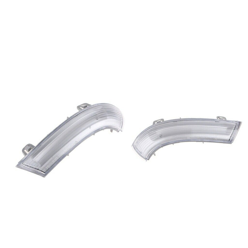 2Pcs Rear View Mirror Indicator Light Lens Cover Left & Right for VW Golf Jetta