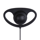 2 Pin D-Shape Earpiece Headset MIC PTT for Baofeng Kenwood Puxing TYT Radio