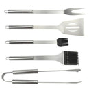5Pcs/Set Stainless Steel Barbecue Grilling Tools Set Bbq Accessories Grill