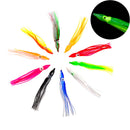 10Pcs 12cm Soft Shrimp Squid Octopus Saltwater Fishing Lure Crank Bait Tackle