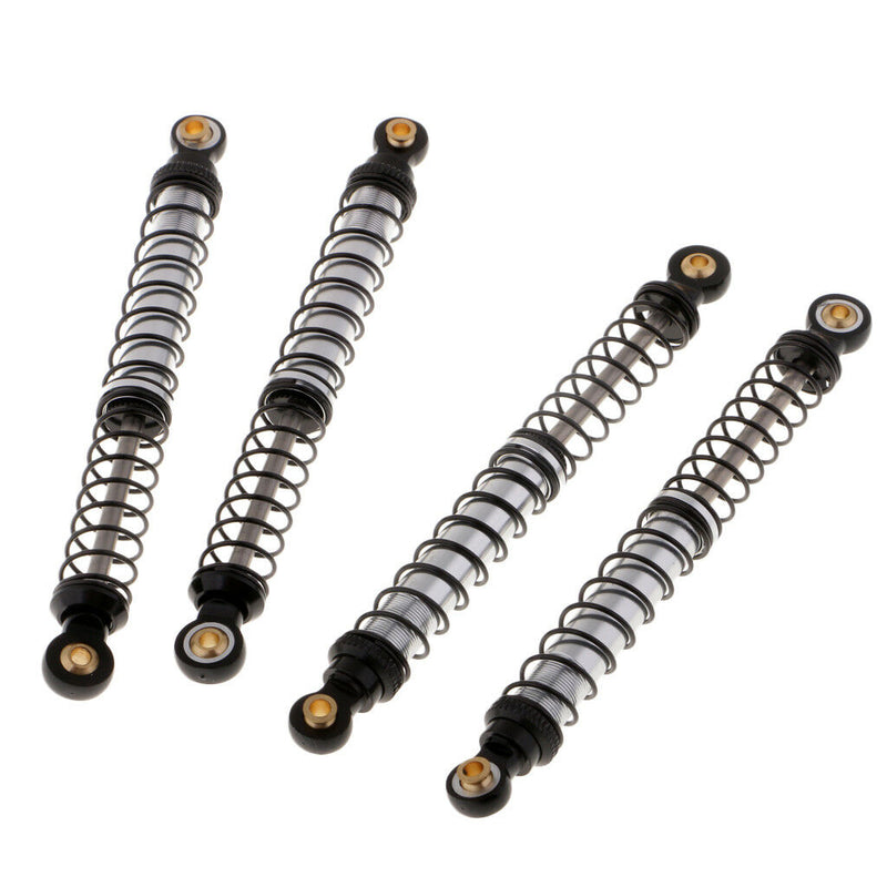 4PCS Alloy 102mm Shock Absorber Assembled Replacement for HSP RC 1:10 Buggy