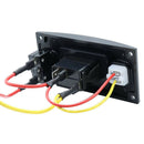 Rocker Toggle Switch Waterproof DC 20A 12V/10A 24V ON-OFF illuminated Rocker