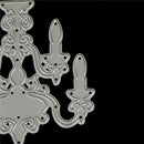 Candle Chandelier Metal Cutting Dies For Scrapbooking Card Craft Decor ^