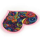 ColorfulFlower Heart Embroidered Sew On Iron On Patch Badge Bag Fabric Appliq.ES