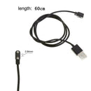 2FT USB Magnetic Faster Charging Cable Charger For Smart Watch Plug 2Pin