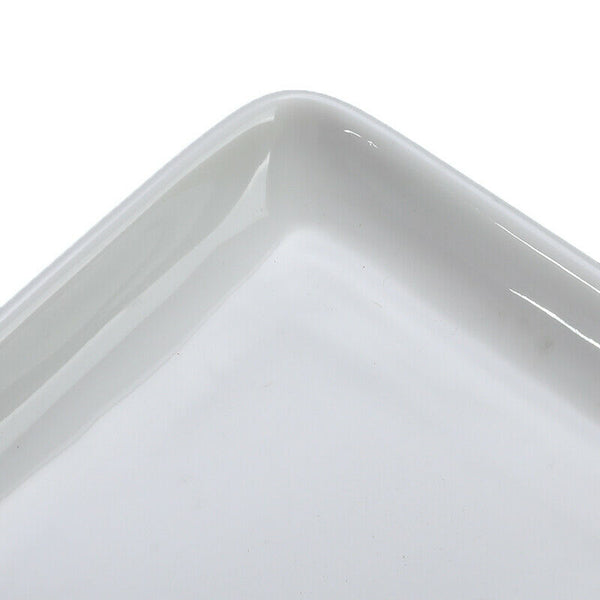 6Inch White Sushi Dish Fruit Cheese Plates Ceramic Butter Dish Compote Cuis H1D7
