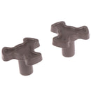 2Pcs 17mm Microwave Oven Turntable Roller Guide Support Coupler Tray Shaft O Kw