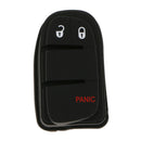 3 Buttons Remote Folding Car Fob Key Case Cover for Dodge Jeep Chrysler