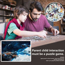 1000pcs DIY Light Spacecraft Jigsaw Puzzle Educational Toys Room Decoration
