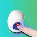 New Egg Shape Nail UV Lamp Mini Pocket Gel Nail Polish Dryer Portable Singl D4D4