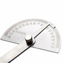 Stainless Steel 180 degree Protractor Angle Finder Arm Rotary Measuring Ruler