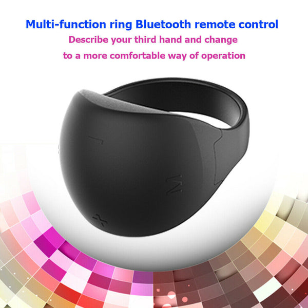 For iOS Android TV Box R51 Wearable Finger Ring Bluetooth Remote Control