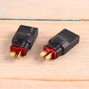 2pcs Wireless Female for Traxxas to T-Plug Deans Style Connector Adapter hv2n