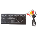 4 Way AV Selector RCA Selector Composite Audio Selector L / R With 4 Inputs And