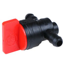In-Line Straight Fuel Gas Shut Cut Off 1/4" Valve Petcock Motorcycle Cut Tac J!e