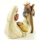 73mm Christmas Crib Figures Christ Ornament Statue Desktop Shelf Sculpture
