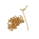 12pcs End Cap Beads Lobster Clasp And Extender Chain Fit 3mm Leather Cords
