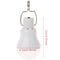 Solar Panel Powered Led Bulb Light Portable Outdoor Camping Tent Energy Lam