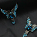 Fashion Eagle Brooches Animal Rhinestone Clothes Lapel Pin Badges Jewelry A
