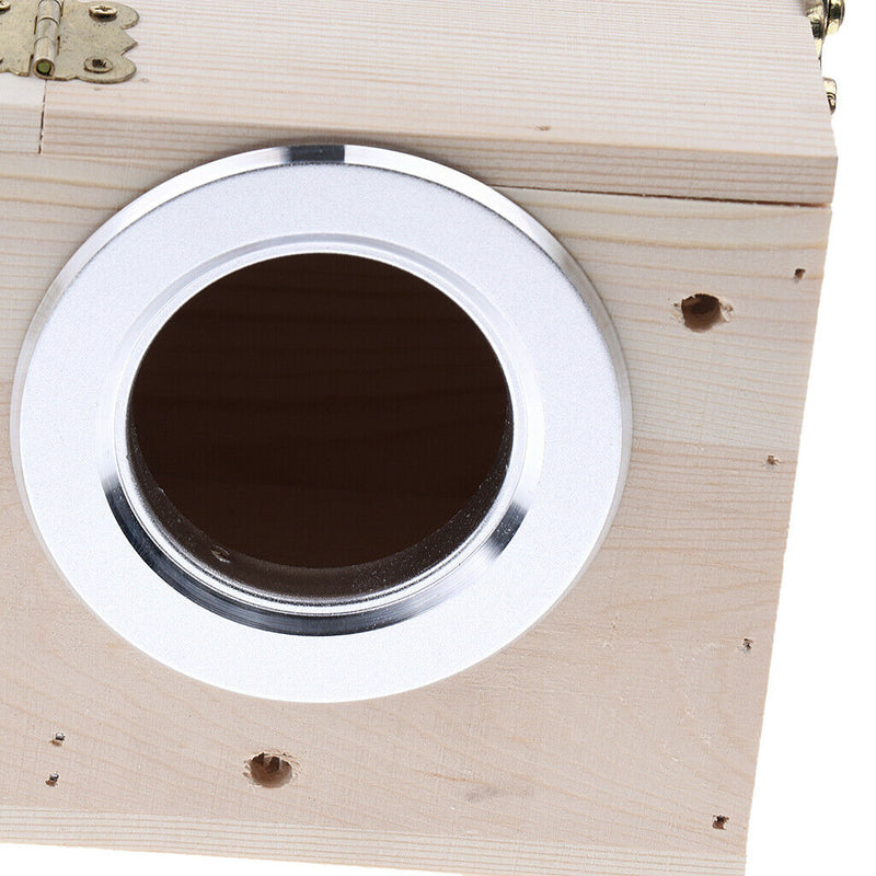 Parakeet Nest Box,Budgie Nesting House,Breeding Box for Parrot Mating Right Open
