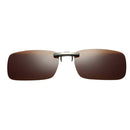 Pack of 2 Clip on  Up Sunglasses UV400 Night Vision Driving Fishing Eyewear