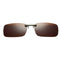 Pack of 2 Clip on  Up Sunglasses UV400 Night Vision Driving Fishing Eyewear