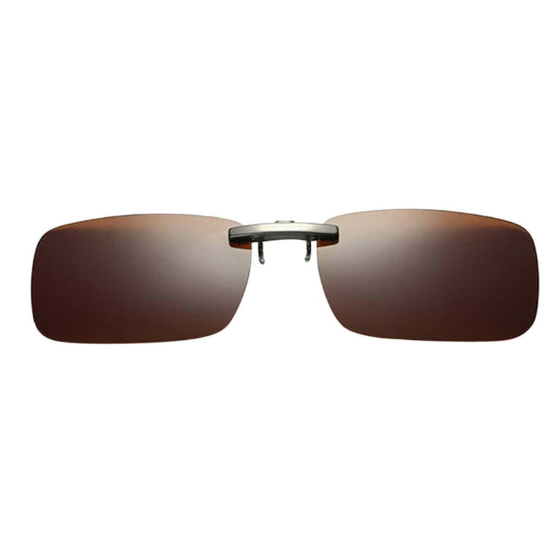 Pack of 2 Clip on  Up Sunglasses UV400 Night Vision Driving Fishing Eyewear