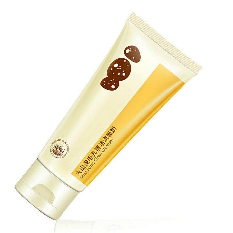 Pore Terminator Deep Cleansing Foam Volcanic Mud Facial Cleanser Moisturizing