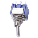 6 pieces On-off-on 3-way mini Toggle switch 6 pin 6A 125VAC