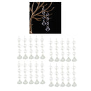 20 Pieces Acrylic Crystal Beads Diamond Chandelier
