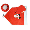 2020 Christmas Decoration Chair Covers Dining Seat Santa Claus Home Party New