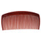 24pcs Plastic Smooth Hair Clips Side Combs Pin 110 x 45mm for Ladies Crafts