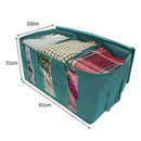 Non-Woven Fold Storage Box Quilt Storage Wardrobe Clothes Storage Dustproof