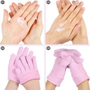 Moisturizing Gel Socks Gloves Set Hands Feet Skin Whitening Care Beauty Spa