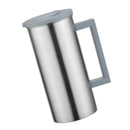 Stainless Steel Pitcher Water Jug for Cold Water, Ice Tea, Juice, Grey 1.8L