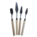 Student Oil Painting Tools Stainless Steel Palette  Set Professional
