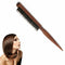 Wood Handle Natural Boar Bristle Hair Brush Fluffy Comb Hairdressing Barber I4A8