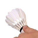 3pcs Badminton Shuttlecocks Goose Feather Durable Training Badminton Balls