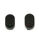 2Pcs Red&Green 12V 30A Heavy Duty LED OFF/ON Rocker Toggle Switch Car Boat