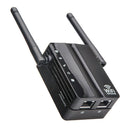 Wireless WiFi Repeater 300Mbps Dual Antenna WiFi Range Extender (US Black)