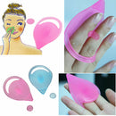 Facial Skin Care Cleansing Silicone Gel Soft Pad Face Blackhead Remover Brush TO