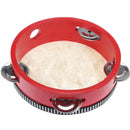 Educational Red  Musical Tambourine Beat Instrument Hand Drum Children