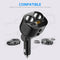 2-Way Cigarette Lighter Socket Splitter Dual USB + PD Charger Power Adapter Car