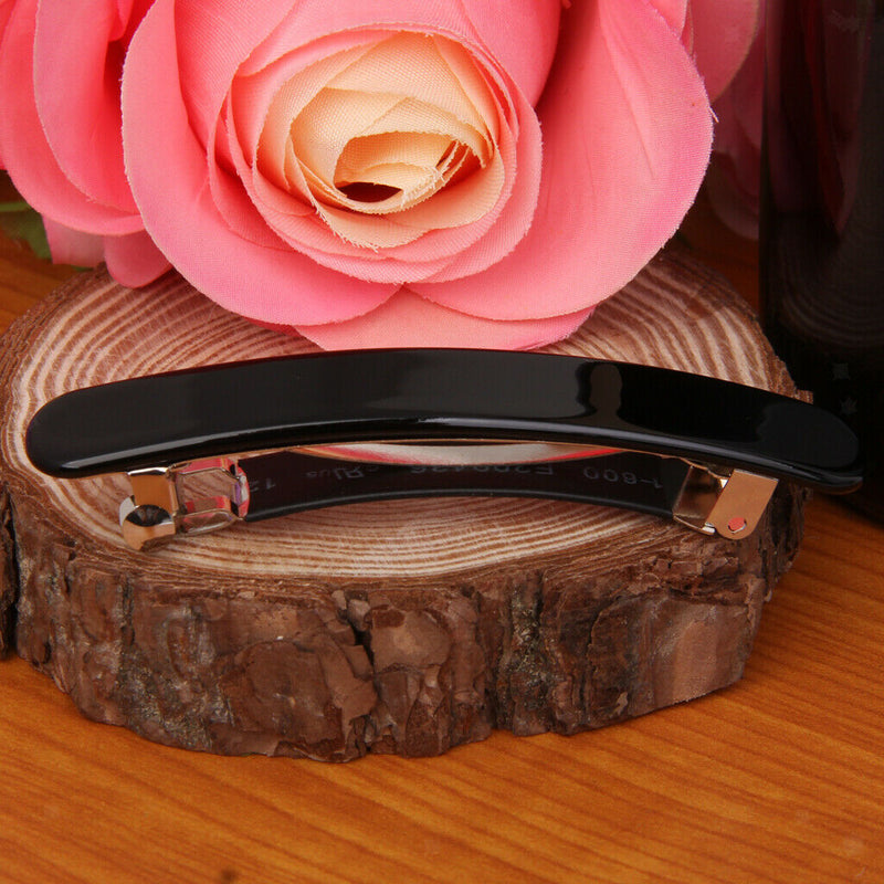 2 Pack Fashion Spring Barrettes Thin Barrettes Clip Hairpin