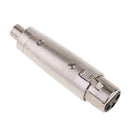 Plated RCA Female to XLR Female Adapter Jack Plug Adapter Converter Plug